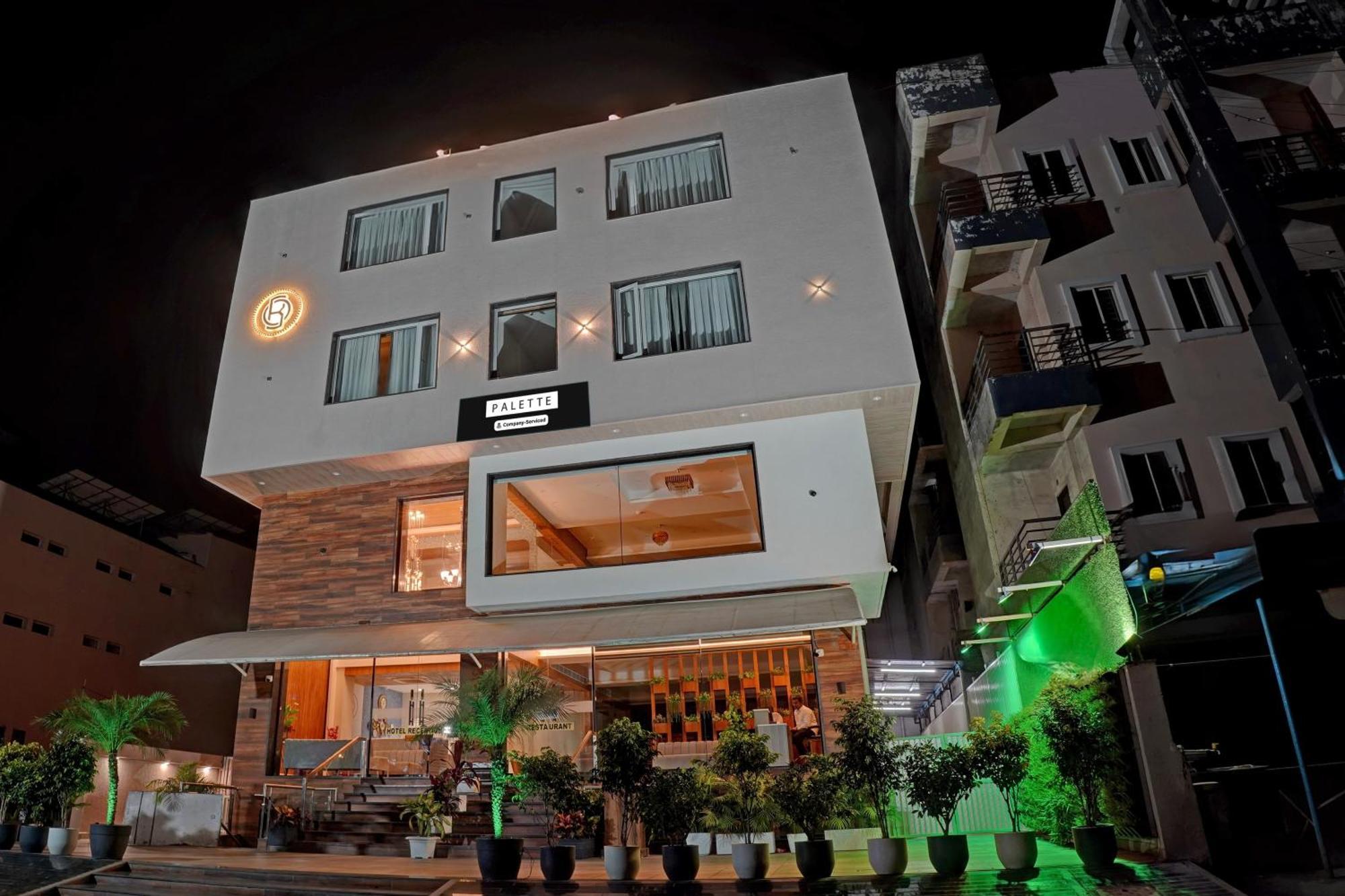 Palette Patel Nagar Hotel Bhopal Buitenkant foto